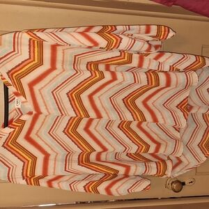 Chevron Patterned Blouse